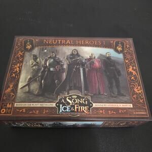 Neutral Heroes 1 A Song of Ice & Fire Miniatures Game ASOIAF Open Box